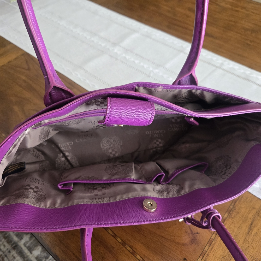 Vince Camuto Purple Tote Bag - Picture 4 of 4